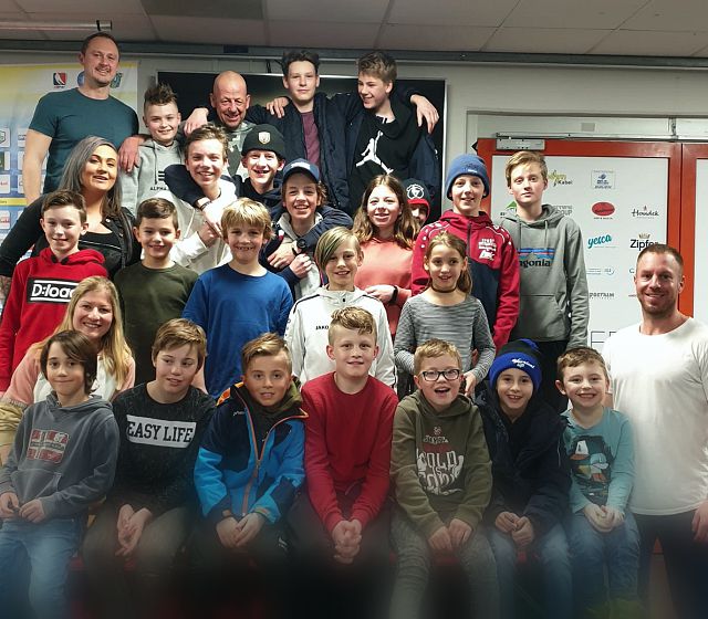 „Bleibt unbesiegbar” wünscht der scheidende Coach seinen Youngsters