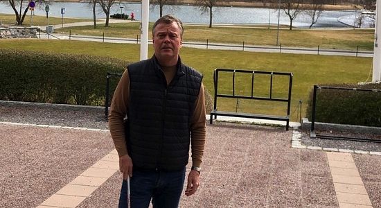 Unser Trainer beweist in Schweden großes Herz