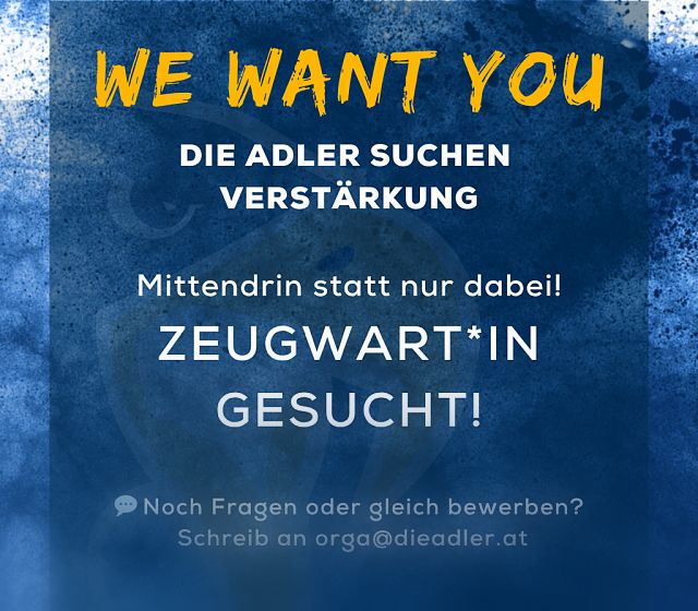 Zeugwart gesucht!