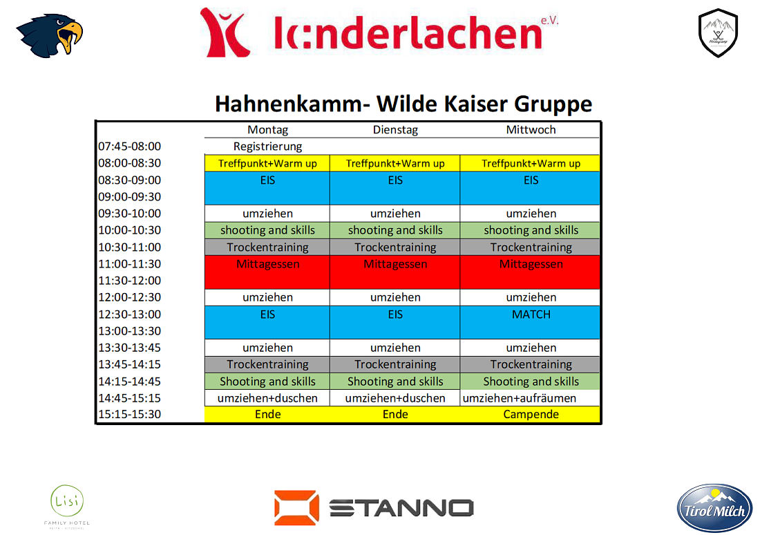 Wilde Kaiser und Hahnenkamm Gruppe